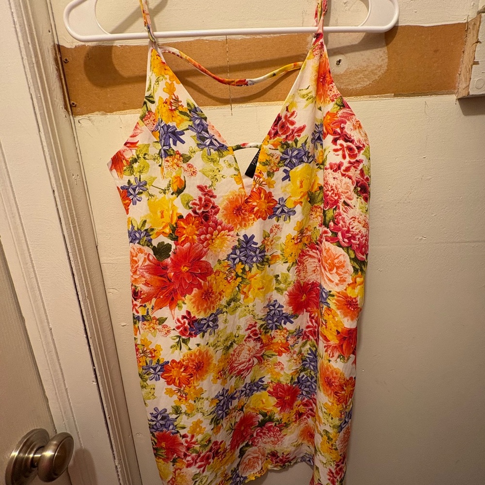 Forever 21 Floral Sleeveless Women's Slip Dress